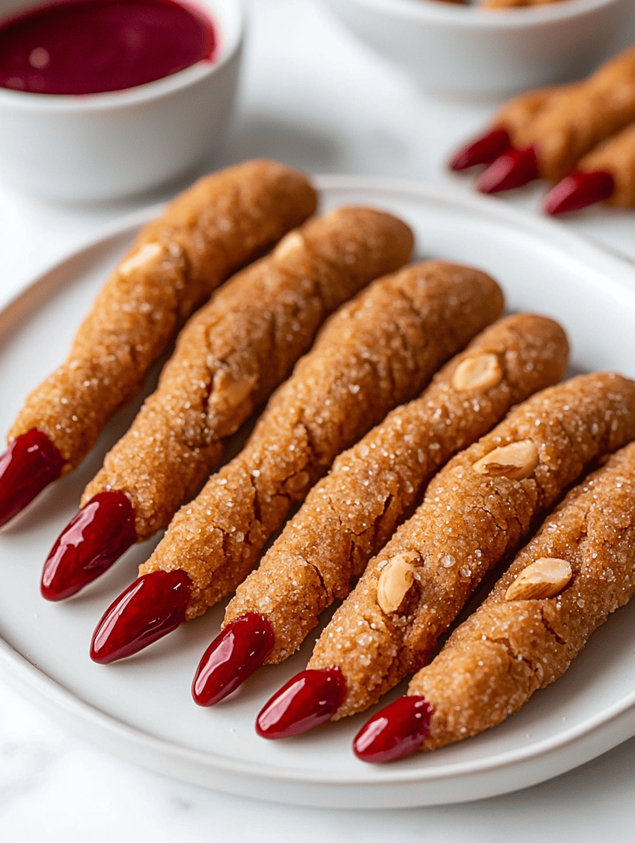 Bewitchingly Fun Halloween Witch Finger Cookies