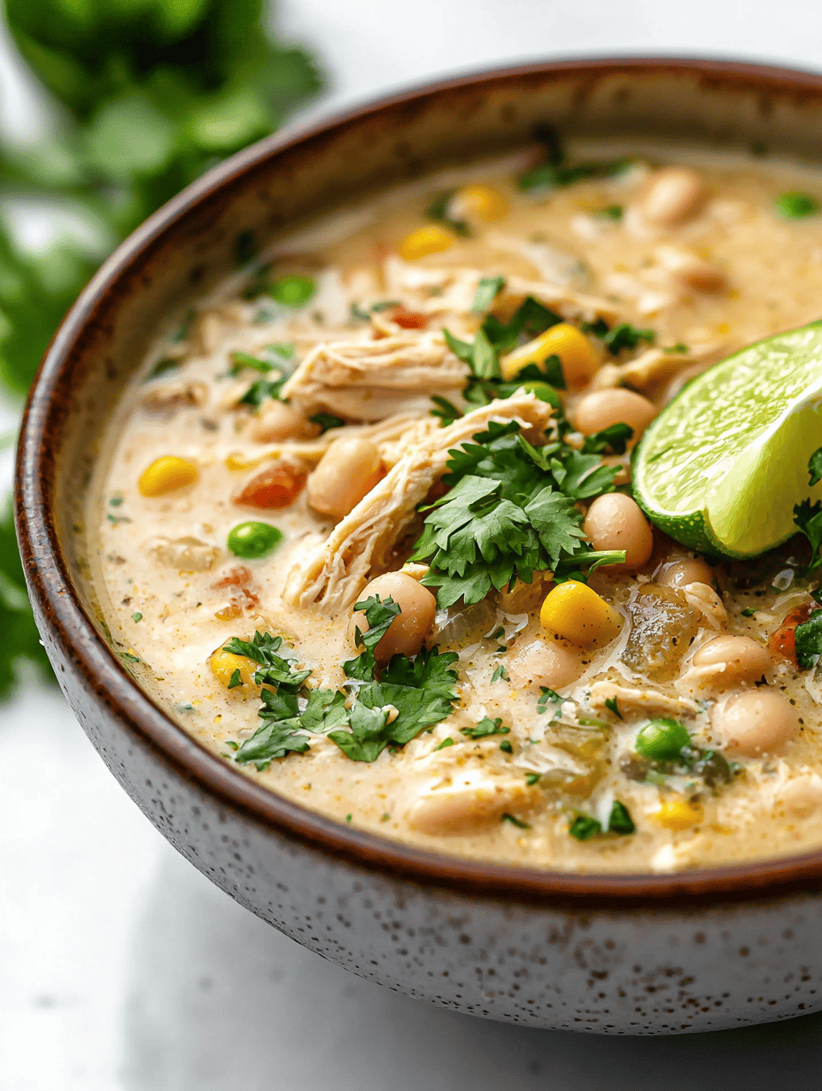 The Cozy Charm of White Chicken Chili: A Winter Must-Have