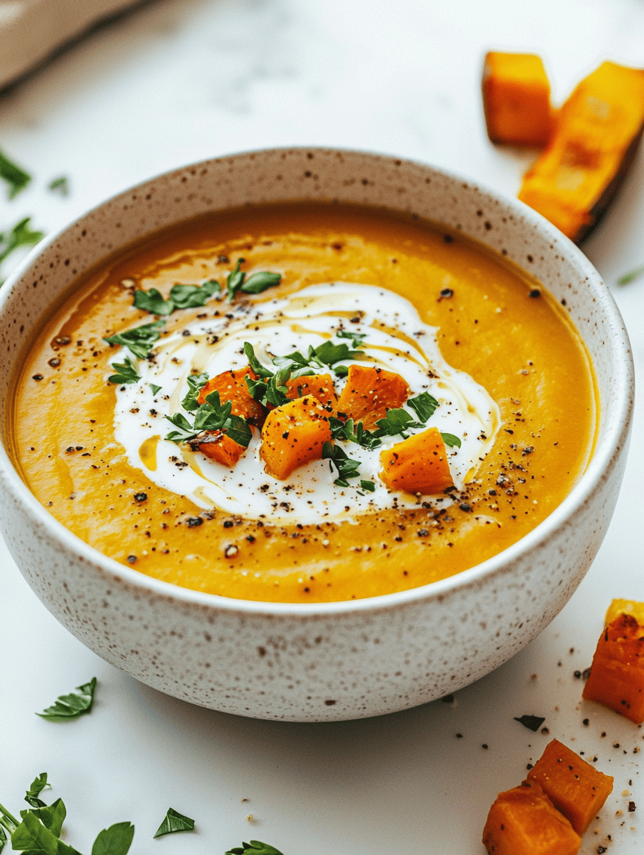 Hidden Gem: Roasted Butternut Squash & Carrot Soup for Cold Days