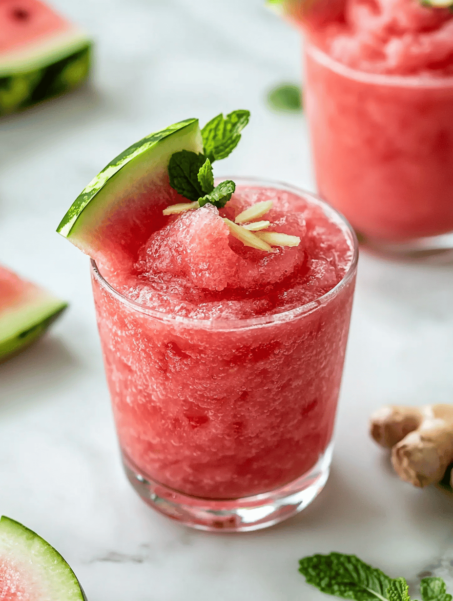 The Secret Ingredient in My Watermelon Slushie Groove