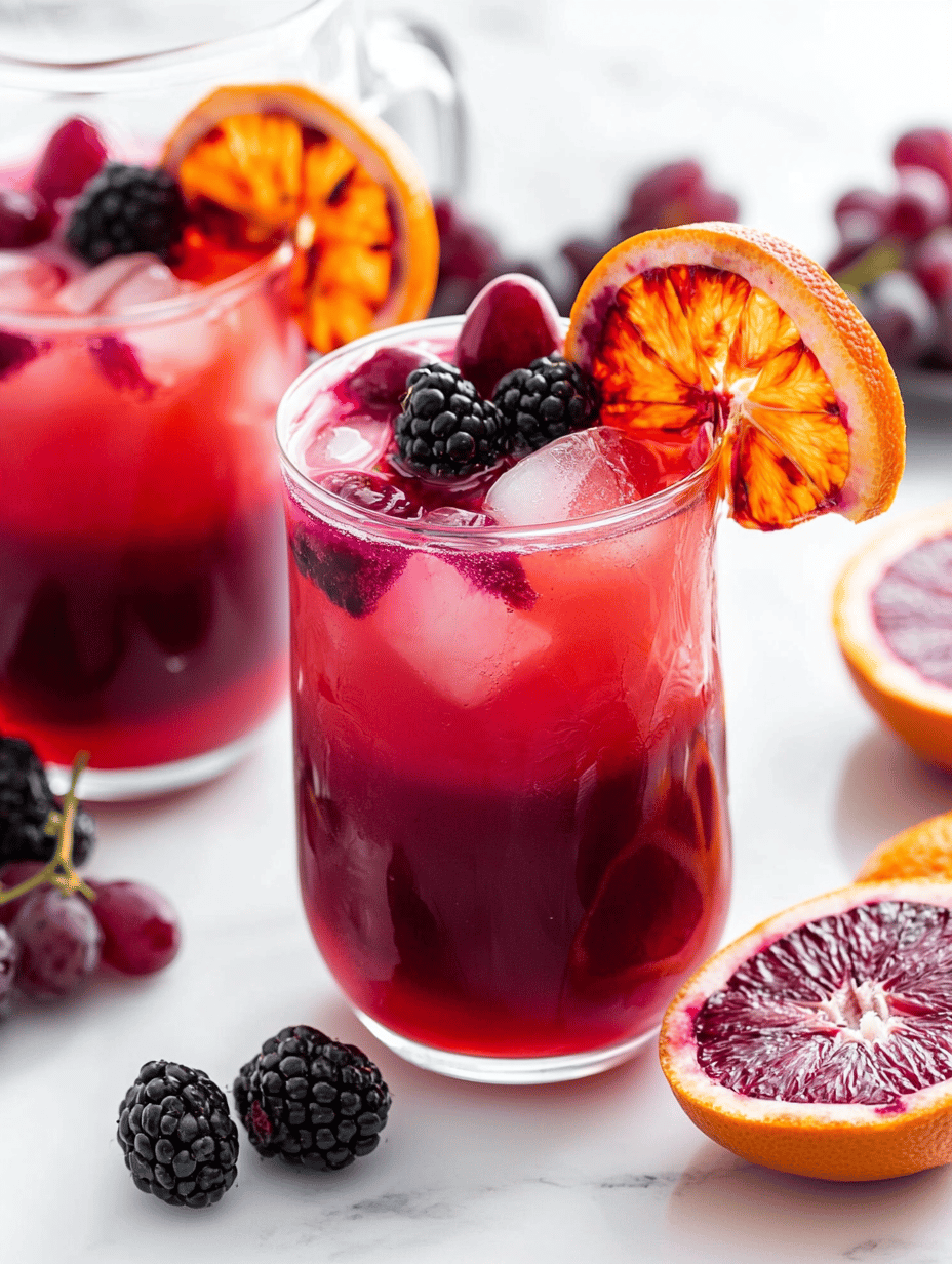 Spooktacular Swirl: The Ultimate Vampire Punch for Halloween